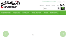 Tablet Screenshot of bubbarope.com
